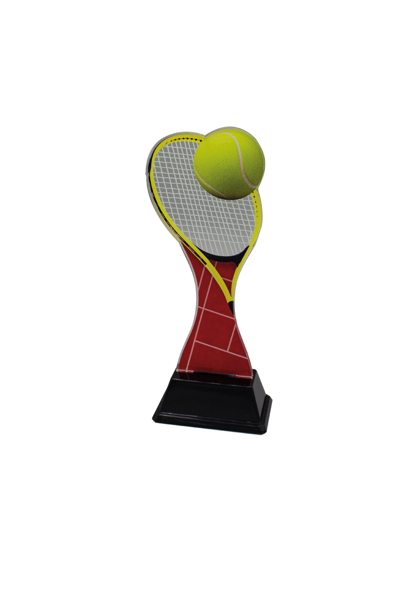 Trofeo tenis de metacrilato