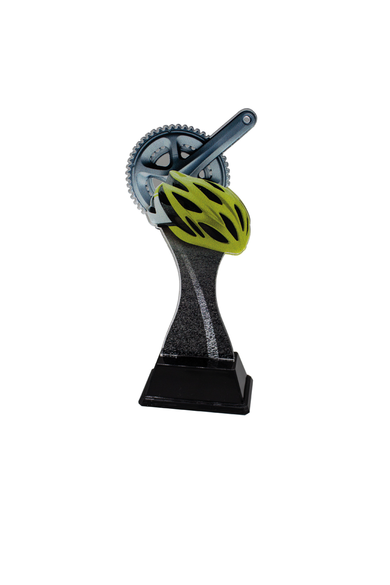 Trofeo ciclismo de metacrilato