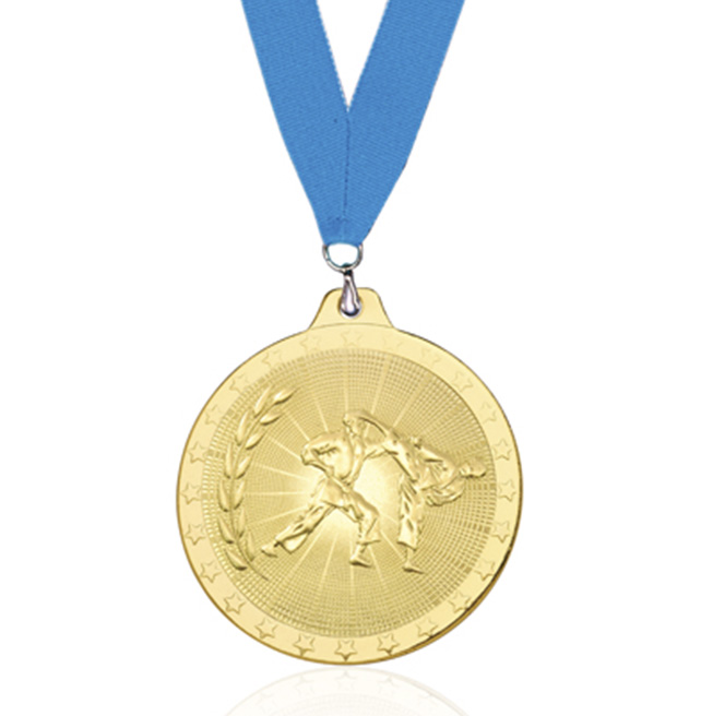 Medalla Dorada Artes Marciales 50mm