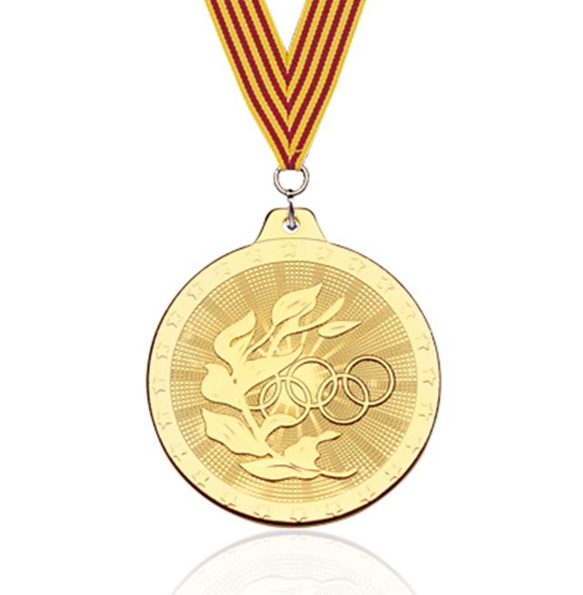 Medalla Dorada Olímpica 50mm