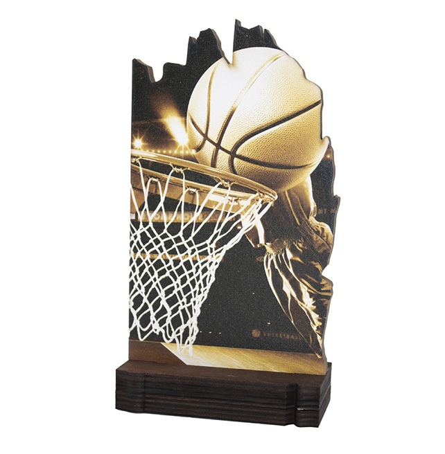 Trofeo Baloncesto Madera