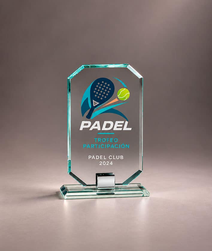 Trofeo Cristal con base
