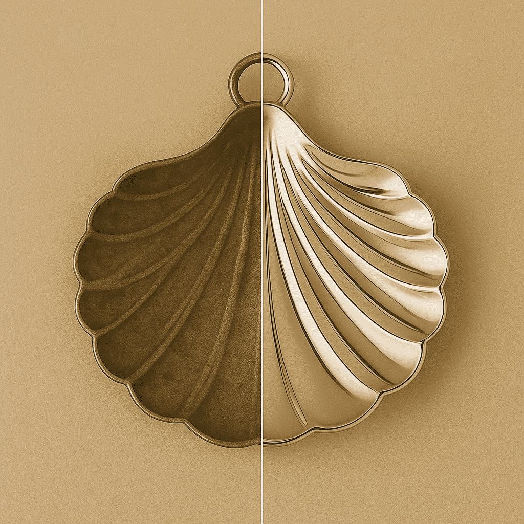 Concha bautismal retaurada